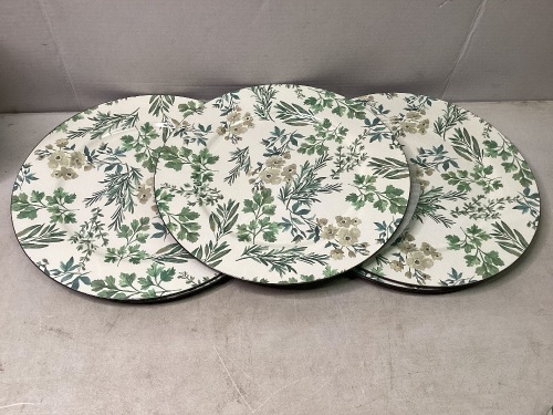 Lot of 2 Boxes Chargers, Pumpkin Leaf Green - Lot 318