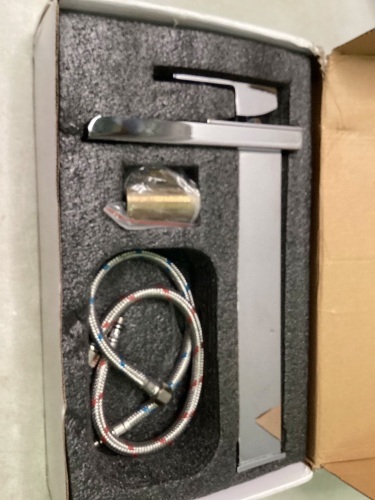 Tall Waterfall Faucet, Chrome - Lot 327