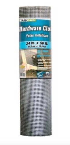 TOOCA 1/4in Chicken Wire Mesh, 24in x 50ft - Lot 405