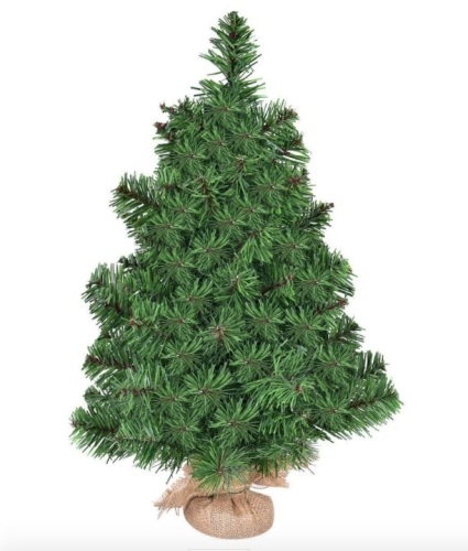 Artificial PVC Christmas Tree, 3ft - Lot 222