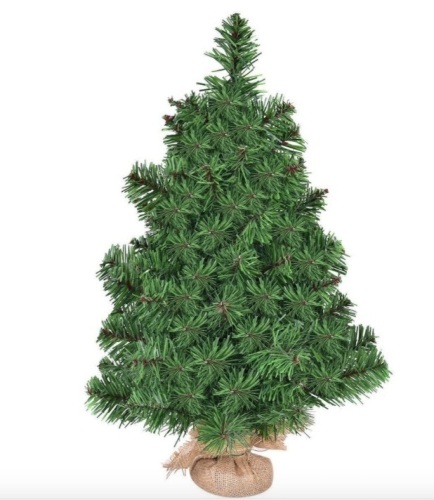 Artificial Pvc Christmas Tree, 3ft - Lot 453