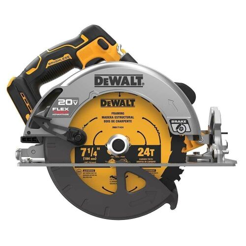 DeWalt DCS573B 20V Flexvolt 7-1/4" Cordless Circular Saw - Tool Only - Lot 67