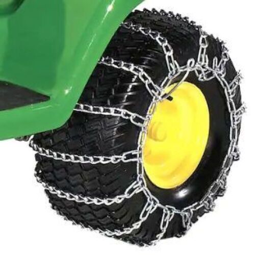 John Deere 22" Rear Tire Chains - Lot 129