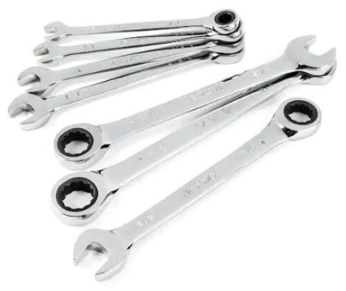 Husky 7-Piece Ratcheting SAE Combination Wrench Set - Lot 209