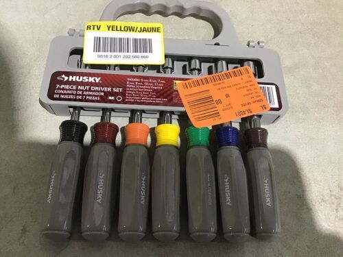 7-Piece Nut Driver Set - Lot 210