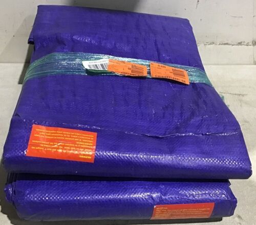 Blue Medium Duty Tarp - Lot 227