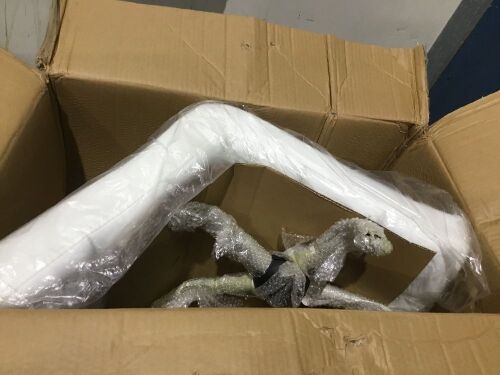 White Office Chair - Lot 236
