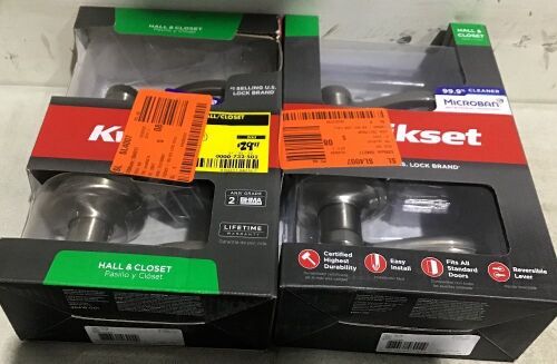Lot of (2) Kwikset Door Levers - Lot 334