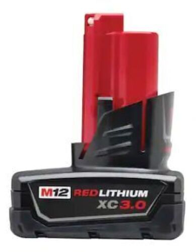 2-Pack M12 12V Lithium-Ion 3.0 Ah Battery Pack - Lot 488