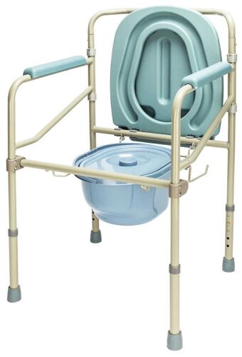 Folding Bedside Height-Adjustable Toilet - Lot 568
