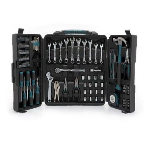 Anvil 3/8 in. Drive SAE and Metric Home Tool Kit Set (137-Piece) - Case Damaged - Lot 622