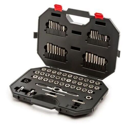 Husky SAE/Metric Ratcheting Tap and Die Set (77-Piece) - Lot 659