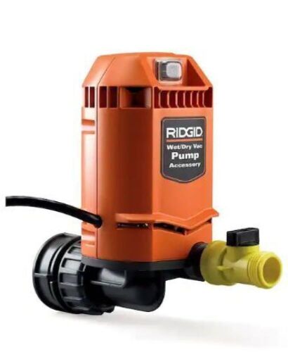 RIGID Quick Connect Pump Accessory for RIDGID Wet Dry Vacs - Lot 937
