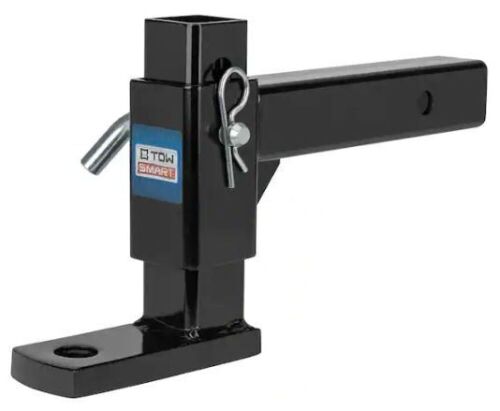 Class 3 5,000lb Adjustable Height 7-1/2" Drop, 6-1/4" Rise Reversible Trailer Hitch Ball Mount - Lot 716