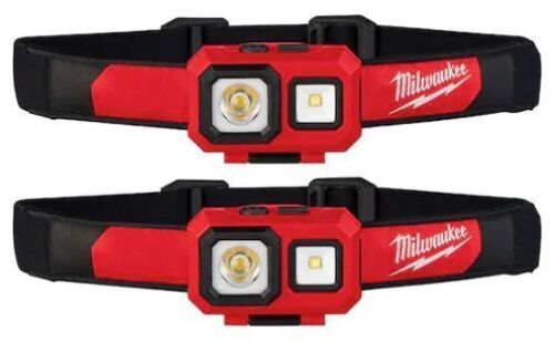 2-Pack 450 Lumens LED Spot/Flood Headlamp - Lot 726
