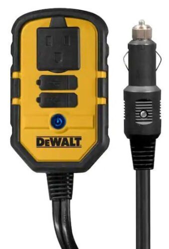 140W Portable Car Power Inverter with Dual USB Ports - Lot 895
