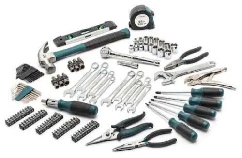 137-Piece 3/8" Drive SAE and Metric Home Tool Set - Lot 714