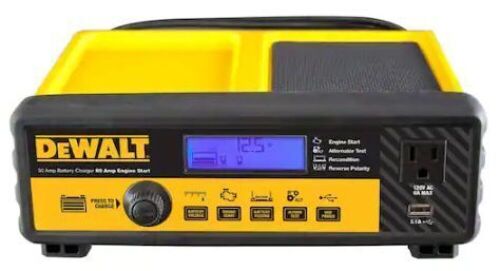 30 Amp Car Battery Charger with 80 Amp Engine Start and Alternator Check - Lot 734