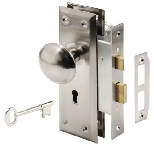 Lot of (6) Steel Satin Nickel Interior Door Lock - Lot 106