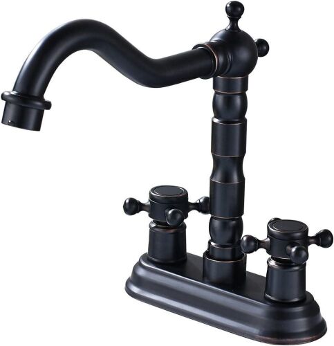 Rozin 2-Holes 4" Centre Sink Faucet - Rubbed Bronze - Lot 453
