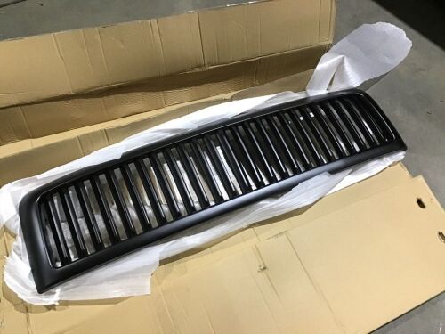 Matte Black Front Grill - Unknown Fit; Possibly 1994-2002 Dodge Ram - Lot 876