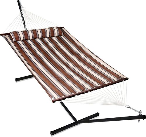 12.8' Freestanding 2-Person Hammock - 450 Capacity - Lot 201