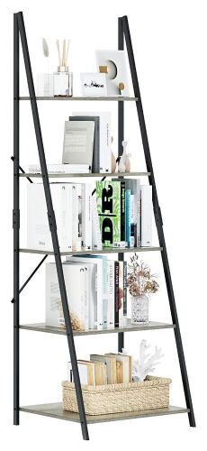 Vintage 5-Tier Trapezoid Bookcase - Lot 284