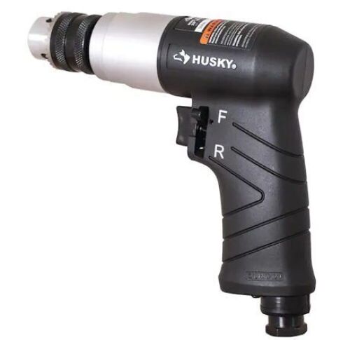 Husky 3/8 in. Keyed Chuck Reversible Drill - Lot 803