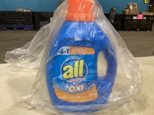 All Liquid Laundry Detergent with Oxi Stain Removers  - Lot 322