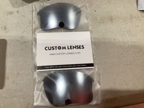 Lot of (5) Half Jacket Custom Lenses  - Lot 791