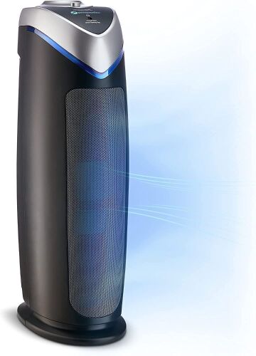 Germ Guardian Air Purifier, H13 HEPA Filter, 22 Inch, Dark Gray - Lot 297