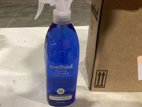 Case of (7) Method Glass Cleaner  - Lot 300