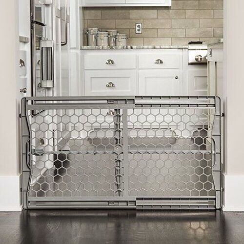 Easy Fit Plastic Adjustable Extra Wide Baby Gate - Lot 589