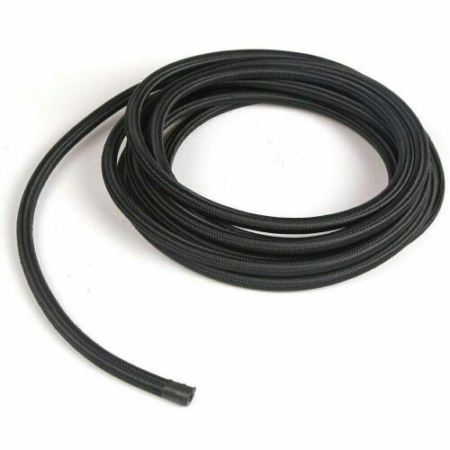 15' AN6 Nylon and Stainless Steel Braided Fuel Hose - Lot 758