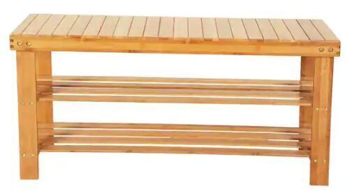 Bamboo Shoe Rack - Lot 628