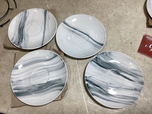 Lot of Cutiset Marble Design Dinnerware Set - Lot 807