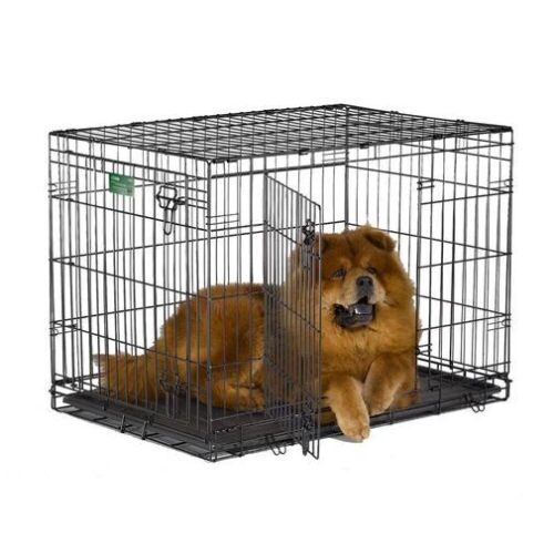 MidWest 1536DDU iCrate Double-Door Folding Metal Dog Crate - Lot 388