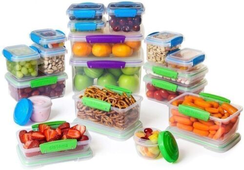 Sistema 36-Piece Food Storage Container Set - Lot 779
