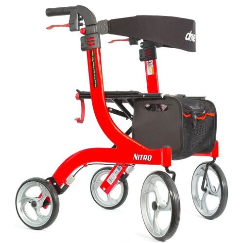 Nitro Euro-style Aluminum Rollator Walker - Lot 701