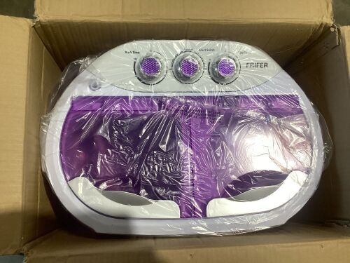 10.4lb Semi-Automatic Washing Machine - Lot 577