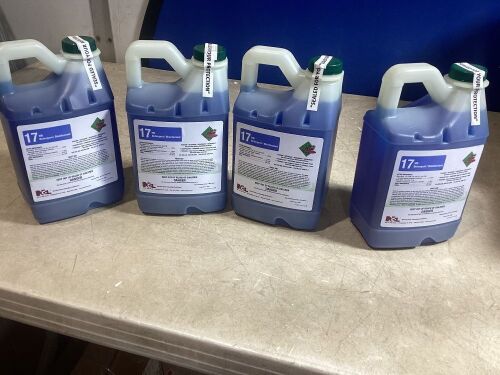 Lot of (4) 17 HD Multi-purpose Detergent/Disinfectant - Lot 365
