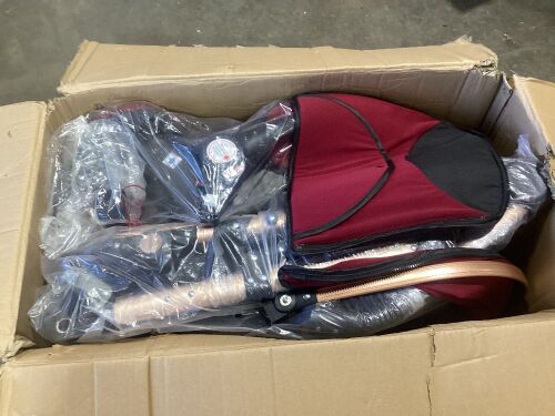 Baby Stroller - Maroon - Lot 264