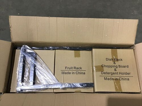 Stainless Steel Dish Drying Rack  - Lot 891