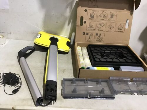 Karcher FC 7 Cordless Automatic Hard Floor Cleaner Perfect for Laminate, Wood, Tile, LVT, Vinyl and Stone Flooring - Lot 175