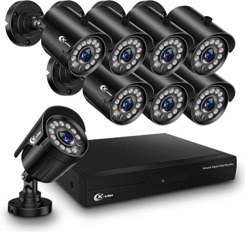 XVIM Wired Security Camera System  - Lot 473