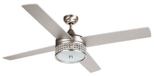 Parrot Uncle 52" Crystal Ceiling Fan - Lot 953