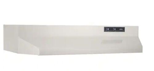 Broan-NuTone 42000 Series 30 in. 230 Max Blower CFM Under-Cabinet Range Hood with Light in Bisque - Lot 551