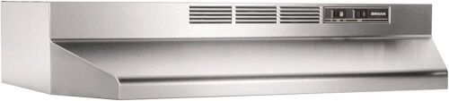 Broan-NuTone Range Hood with Lights Exhaust Fan for Under Cabinet, 30-Inch, Stainless Steel  - Lot 722