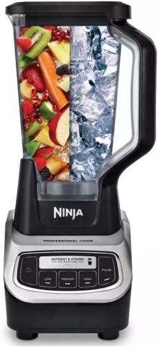 Ninja Professional Blender & Nutri Ninja Cups - Lot 137
