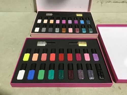 Lot of (2) Lavender Violets Gel Polish Sets - Lot 146